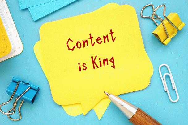 محتوا پادشاه است